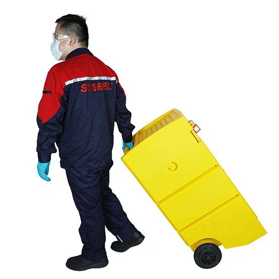 spill emergency handling cart and set