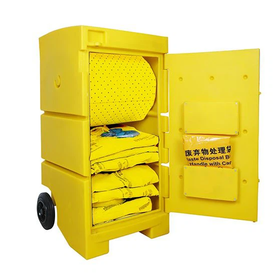 SYK321Y SYK321Y Polyethylene Spill Emergency Handling Cart And Set
